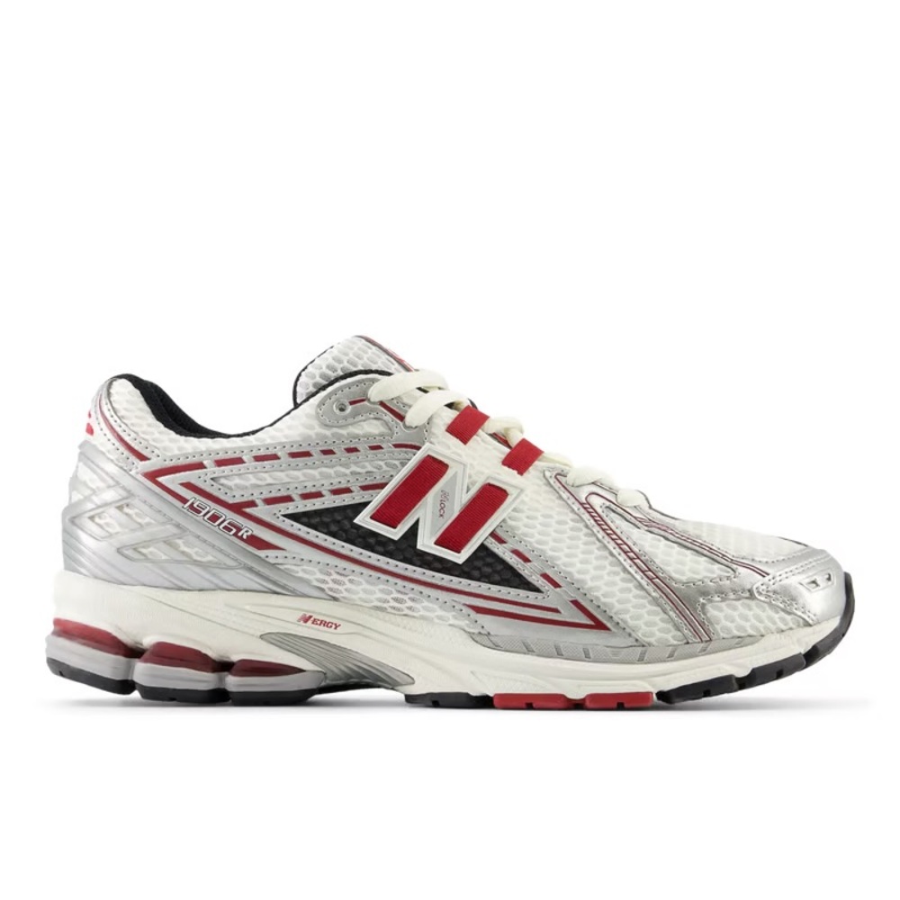 New Balance 1906R NB Silver Classic Crimson Men Unisex  Shoes M1906REA Sz 7.5 US